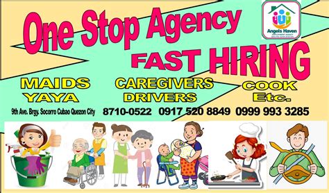 agency quezon city|Angels Haven Employment Agency .